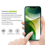 MOCOLO HD 9H Full Screen Coverage Silk Print Tempered Glass Full Glue Protector for iPhone 13 Pro Max / 14 Plus