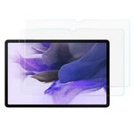2pcs 2.5D Arc Edge Tempered Glass Film Anti-explosion Screen Protector Shield for Samsung Galaxy Tab S9+ / S8+ / S7 FE