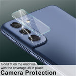 2 st/förpackning IMAK Ultra Clear kameralinsskyddande härdat glasfilmsskydd för Samsung Galaxy S21 FE 5G