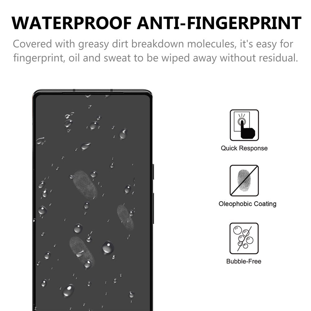 Anti-Explosion Tempered Glass Film Black Edges Full Glue Screen Protector for Google Pixel 6