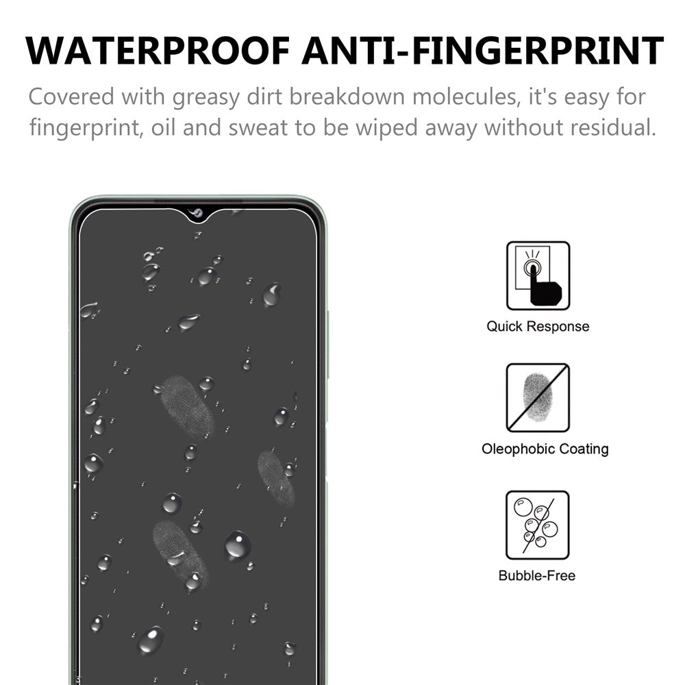 2.5D Arc Edge 9H Hardness Tempered Glass Guard Screen Protector for Galaxy A22 5G (EU Version)