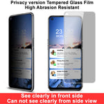 IMAK for Oppo A74 5G / A54 5G / 4G 9H Anti-Spy Anti-Peep Screen Protector Shatterproof Bubble Free Film
