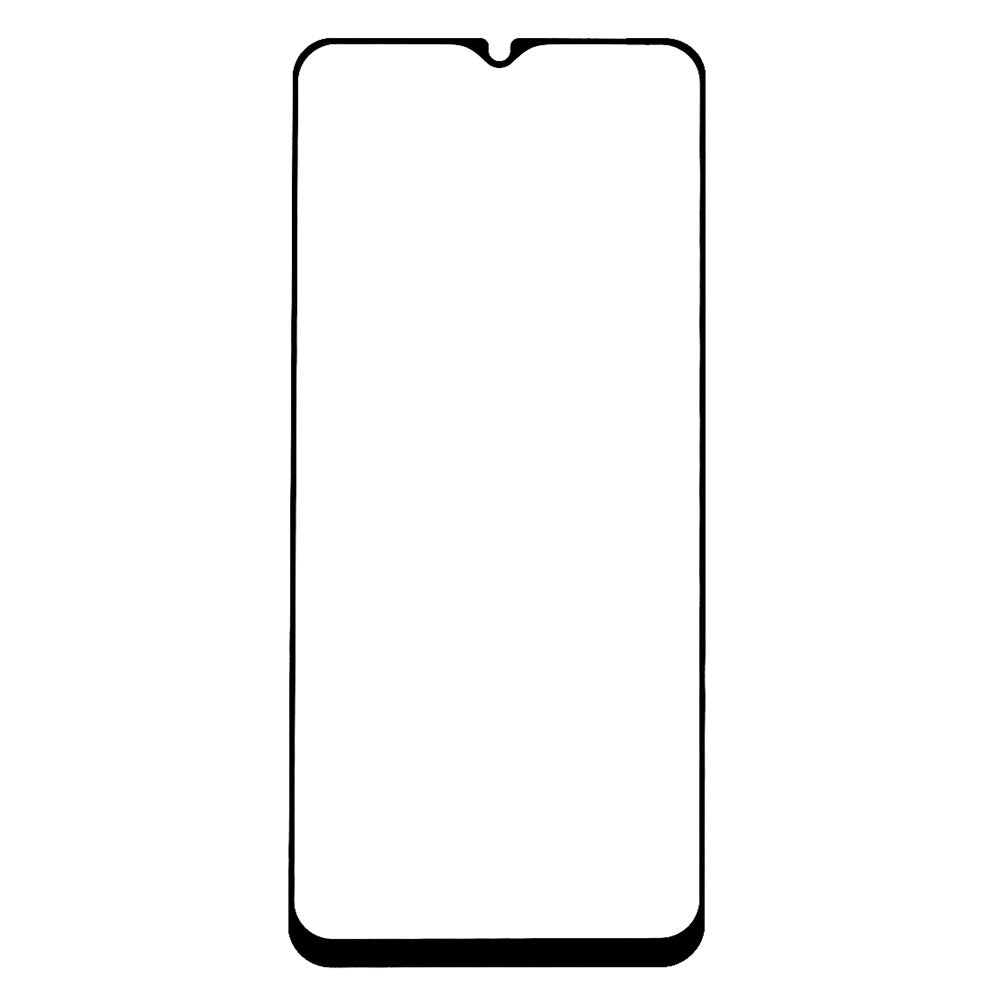 Fuld Skærmdækning Silketryk Fuld Lim Hærdet Glas Skærmbeskytter til Samsung Galaxy A22 5G (EU Version)