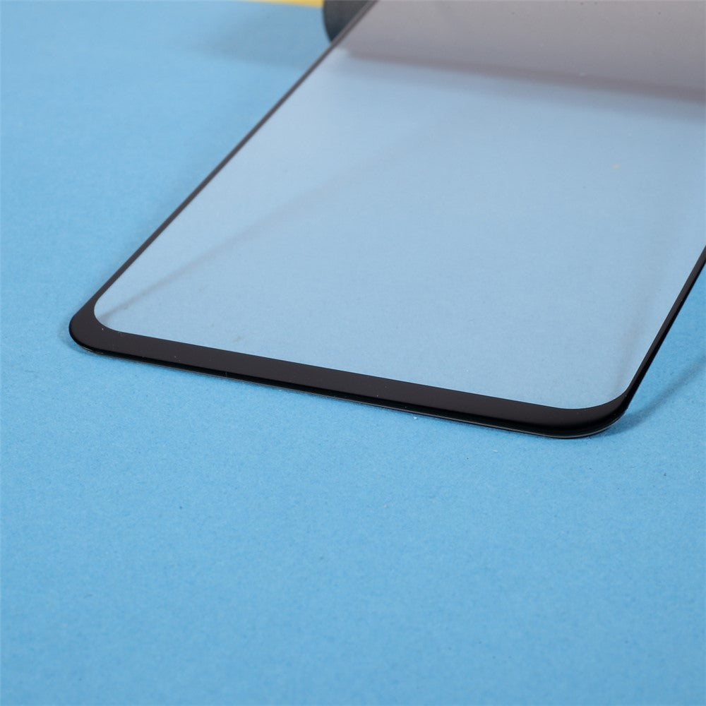 Fuld Skærmdækning Silketryk Fuld Lim Hærdet Glas Skærmbeskytter til Samsung Galaxy A22 5G (EU Version)