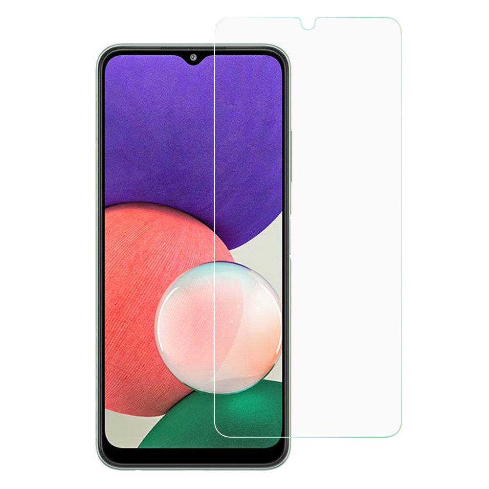 Ultraklart 0,25 mm skærmbeskyttelsesglas med buet kant til Samsung Galaxy A22 5G (EU-version)