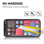 Til iPhone 13 Pro / iPhone 13 6.1-tommer 2 stk. 9H hårdhed ultratynd klar 2.5D hærdet glas skærmbeskytter