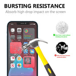 2PCS 9H 2.5D Tempered Glass Screen Protector for iPhone 13 Pro Max / 14 Plus
