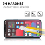 For iPhone 13 mini 5.4 inch 2.5D Curved Protective Film Scratch-Resistant Touch Tempered Glass Screen Protector