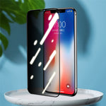 ENKAY HAT PRINCE 28° Anti-spion Heltäckande Härdat Glas Skärmskyddsfilm för iPhone 11 Pro 5,8 tum / XS 5,8 tum / X