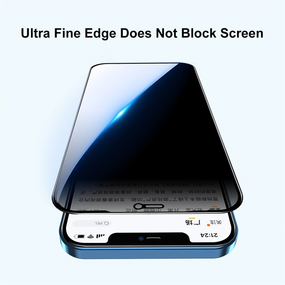 ENKAY HAT PRINCE 28° Anti-spion Heltäckande Härdat Glas Skärmskyddsfilm för iPhone 11 Pro 5,8 tum / XS 5,8 tum / X