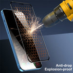 ENKAY HAT PRINCE 28° Anti-spy Anti-glare Tempered Glass Full Coverage Screen Protector Film for iPhone 11 6.1 inch / XR 6.1 inch
