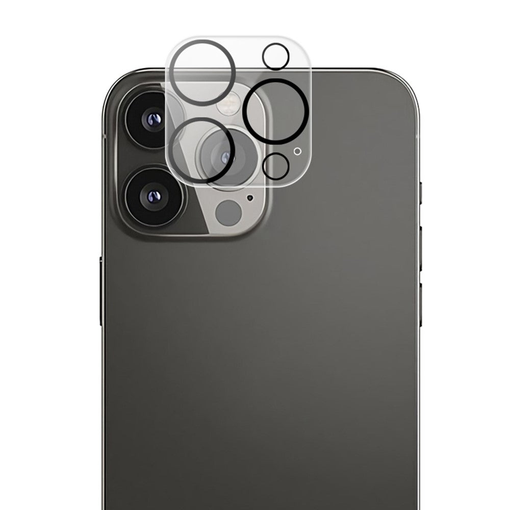 MOCOLO Kameralinsskydd för iPhone 13 Pro Max 6,7 tum, Härdat Glas Silk Print Linsskyddsfilm Explosionsskyddande Fingeravtrycksskydd