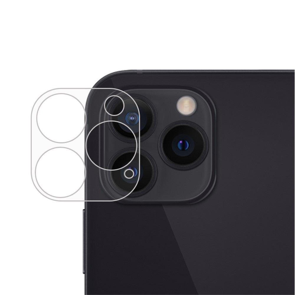 HD Kameralinsefilm til iPhone 13 Pro 6,1 tommer, Ridsefast Kamera AGC Glaslinse Skærmbeskytter