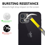 HD Camera Lens Films for iPhone 13 Pro 6.1 inch, Anti-Scratch Camera AGC Glass Lens Screen Protector