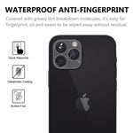Ultraklart fingeraftryksafvisende beskyttelsesglas i hærdet glas til kameralinsen på iPhone 13 Pro Max 6,7 tommer