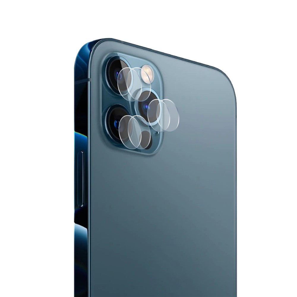 ENKAY HAT PRINCE 2 Grupp / Set Back Kameralinsskydd för iPhone 12 Pro Max, 0,2 mm HD 9H Hårdhet Härdat Glas Linsfilm (3 st / Grupp)