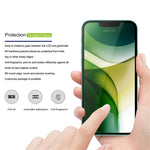 MOCOLO Anti-Scratch HD Ultra Clear Fuld Lim Fingeraftryksfri Hærdet Glas Skærmbeskytter til iPhone 13 Pro Max / 14 Plus
