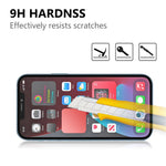 Full Glue Anti-fingerprint Tempered Glass Screen Protector with Black Edges for iPhone 13 mini 5.4 inch