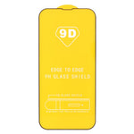 (Full Glue) 9D Full Screen Coverage Silk Print Tempered Glass Protective Film for iPhone 13 / 13 Pro / 14