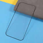 (Full Glue) 9D Full Screen Coverage Silk Print Tempered Glass Protective Film for iPhone 13 / 13 Pro / 14