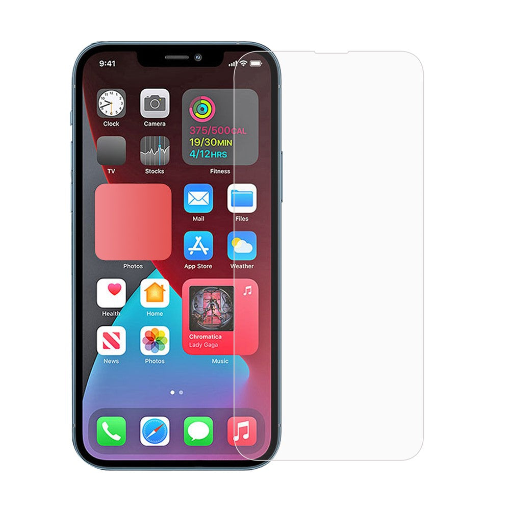 Til iPhone 13 / 13 Pro / 14 Høj Gennemsigtighed 0,3 mm Buet Kant Hærdet Glas Skærmbeskytter Film