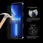 HAT PRINCE 0.26mm 9H 2.5D Complete Covering Full Glue Tempered Glass Screen Protector for iPhone 13 / 13 Pro / 14