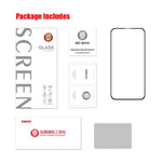 HAT PRINCE 0.26mm 9H 2.5D Complete Covering Full Glue Tempered Glass Screen Protector for iPhone 13 / 13 Pro / 14