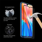 2 st/set HAT PRINCE 0,26 mm 9H 2,5D Fullglue Fullstorlek Fingeravtryckssäker Härdat Glas Skärmskyddsfilm för Xiaomi Redmi Note 8 2021