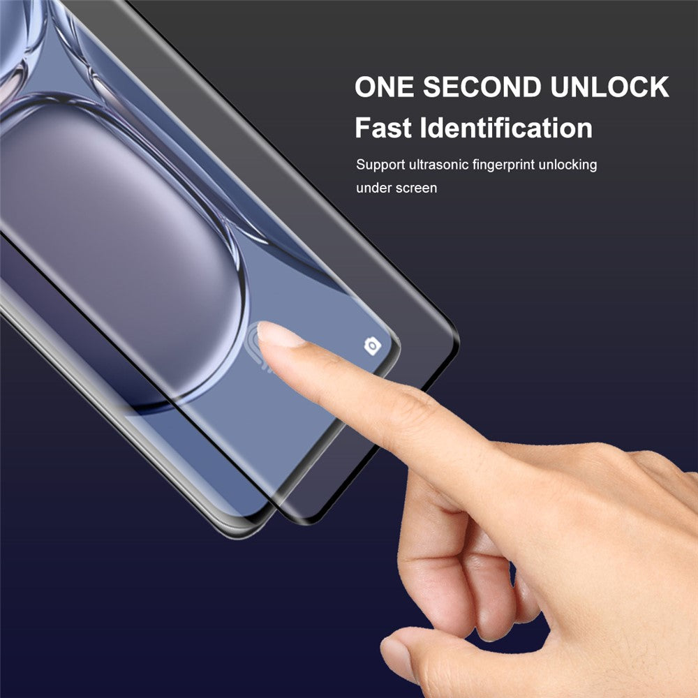 ENKAY HAT PRINCE 0.26mm 9H 3D Curved Full Screen Guard Tempered Glass Protector for Huawei P50 Pro