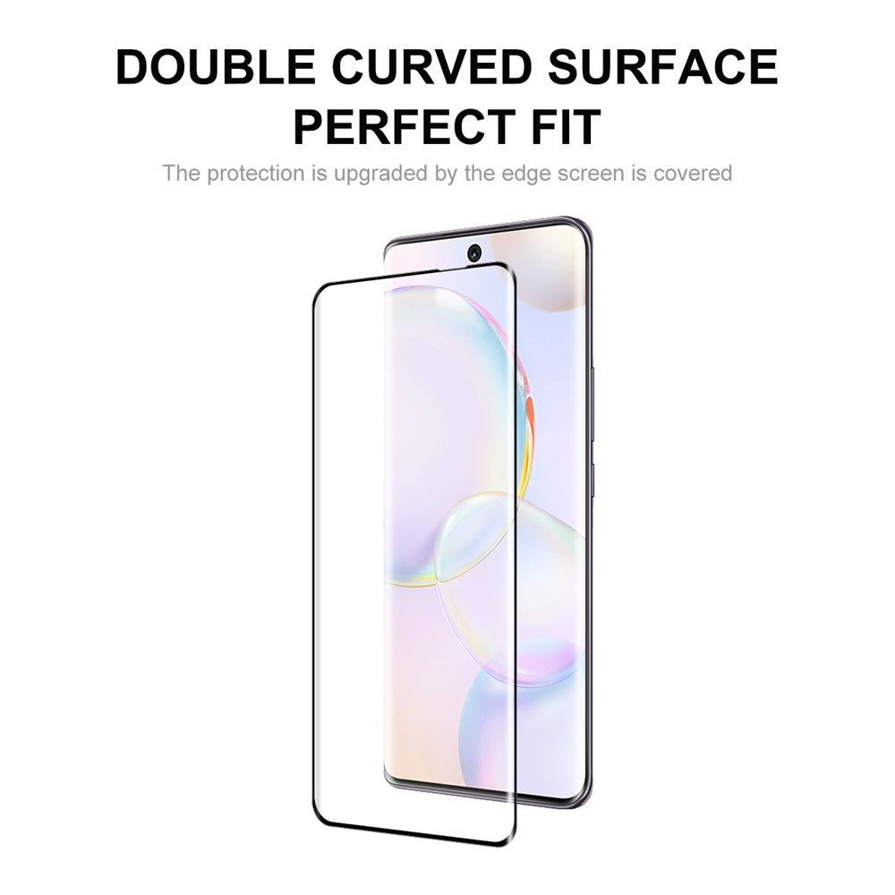 ENKAY HAT PRINCE 0.26mm 9H 3D Ultra Clear Curved Full Screen Guard Tempered Glass Protector for Honor 50 / Huawei nova 9