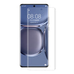ENKAY HAT PRINCE för Huawei P50 Pro 3D-böjd PET-film reptålig heltäckande varmböjning högupplöst klart skärmskydd (stöder fingeravtryckslåsning)