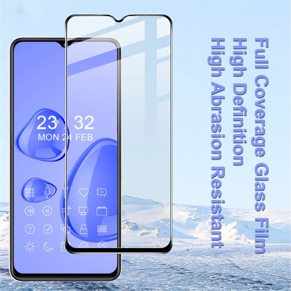 IMAK Pro+ Series Ridsefri skærmbeskytter i hærdet glas til Oppo A16/A16s/A54s