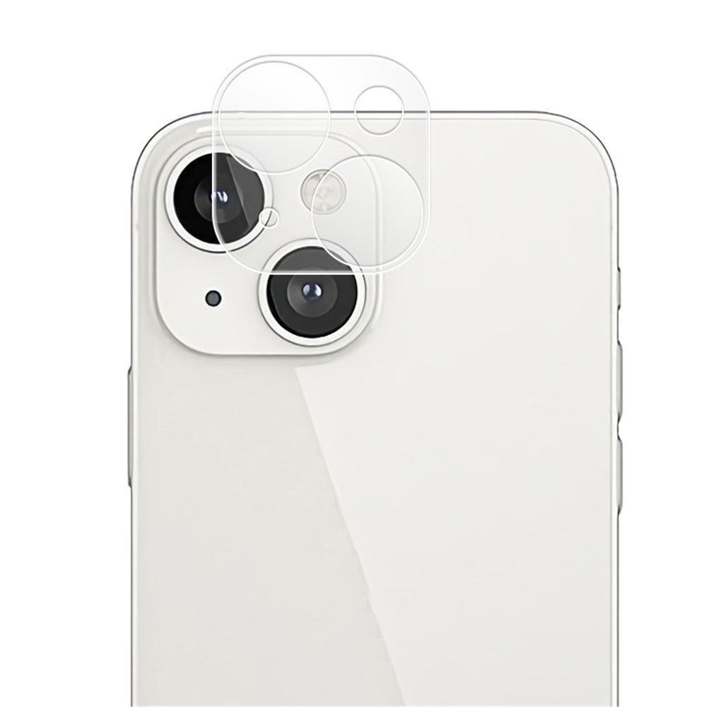 MOCOLO til iPhone 13 mini 5,4 tommer kamerabeskytter 9H hårdhed præcis udskæring hærdet glas silketryk linsefilm