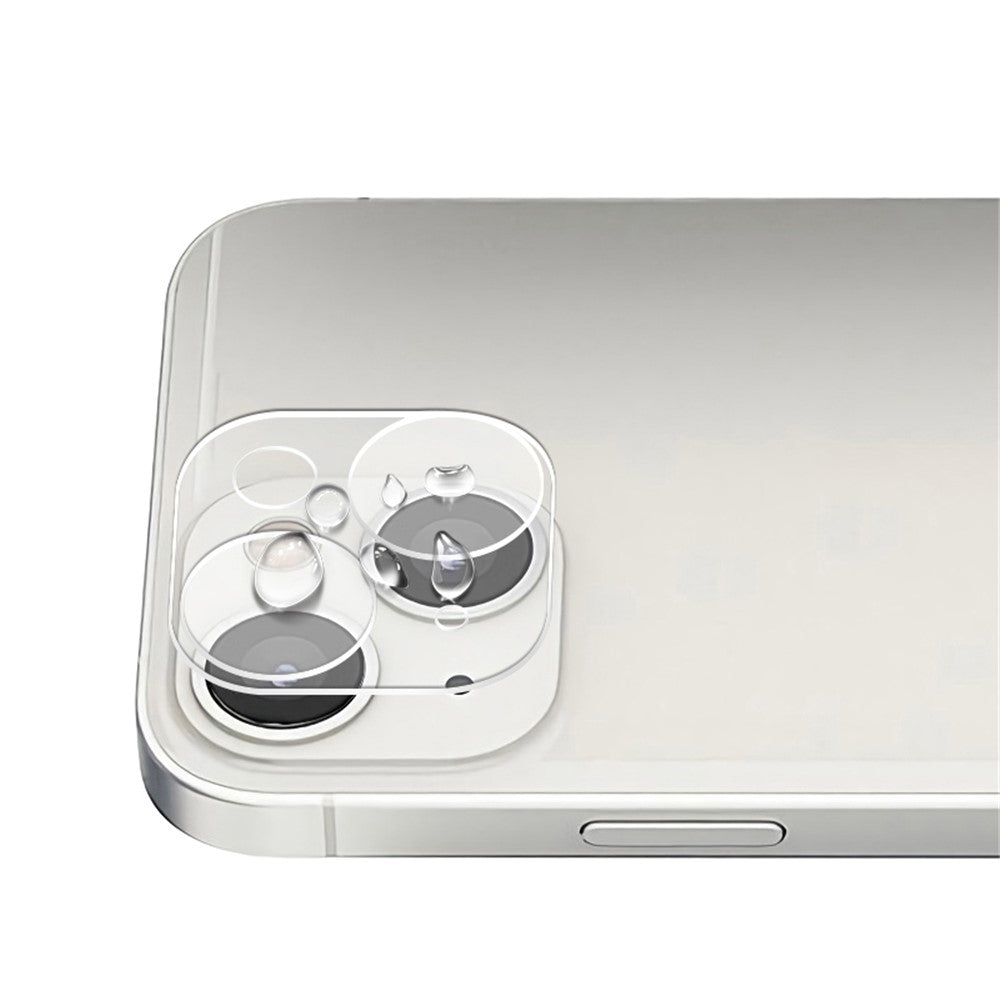 MOCOLO til iPhone 13 mini 5,4 tommer kamerabeskytter 9H hårdhed præcis udskæring hærdet glas silketryk linsefilm