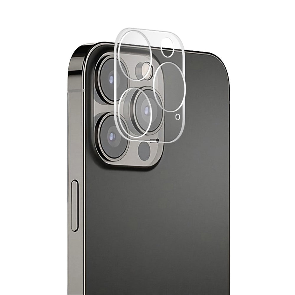 MOCOLO for iPhone 13 Pro 6.1 inch Silk Printing Camera Lens Protector HD Clear 9H Hardness Tempered Glass Back Lens Film
