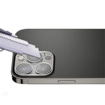 MOCOLO for iPhone 13 Pro 6.1 inch Silk Printing Camera Lens Protector HD Clear 9H Hardness Tempered Glass Back Lens Film