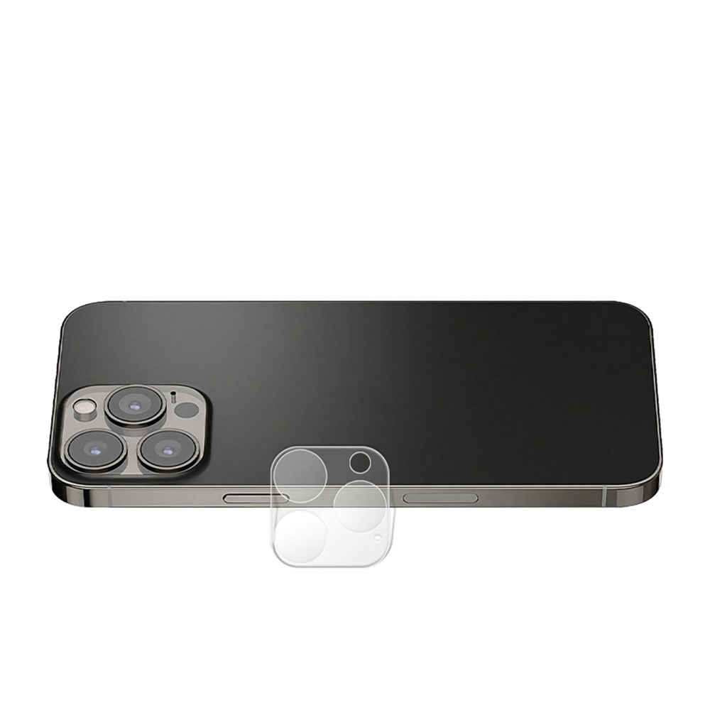 MOCOLO for iPhone 13 Pro 6.1 inch Silk Printing Camera Lens Protector HD Clear 9H Hardness Tempered Glass Back Lens Film