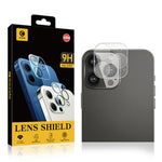 MOCOLO for iPhone 13 Pro 6.1 inch Silk Printing Camera Lens Protector HD Clear 9H Hardness Tempered Glass Back Lens Film