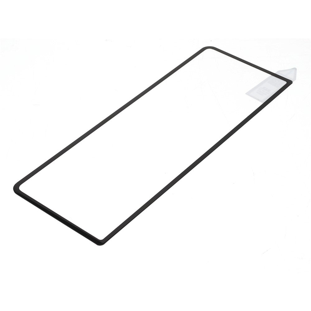RURIHAI til Samsung Galaxy Z Fold3 5G Skærmbeskytter 3D Buet Varmebøjning Sideklæber 0,3 mm HD Klar Hærdet Glasfilm