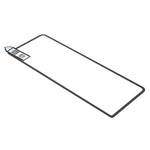 RURIHAI til Samsung Galaxy Z Fold3 5G Skærmbeskytter 3D Buet Varmebøjning Sideklæber 0,3 mm HD Klar Hærdet Glasfilm