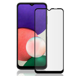 MOCOLO til Samsung Galaxy A22 5G (EU Version) HD Hærdet Glas Skærmbeskytter Fuld Dækning Fuld Lim Forsvar 9H Hårdhed Silketryksfilm