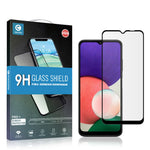 MOCOLO til Samsung Galaxy A22 5G (EU Version) HD Hærdet Glas Skærmbeskytter Fuld Dækning Fuld Lim Forsvar 9H Hårdhed Silketryksfilm