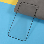 Full Screen Coverage Full Glue Silk Print Matte Tempered Glass Screen Protector for iPhone 13 Pro Max / 14 Plus