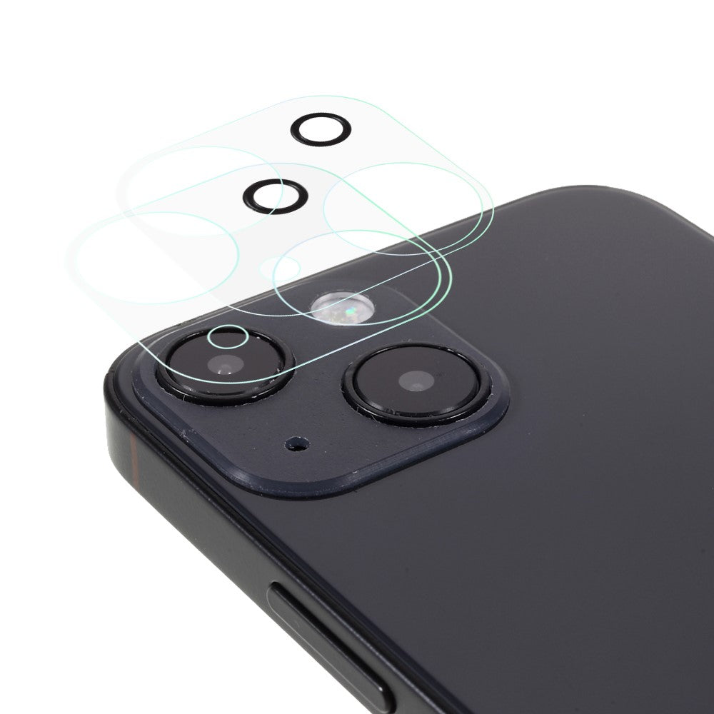 2 stk. heldækkende anti-ridse hærdet glas kameralinsefilm beskytter til iPhone 13 6,1 tommer