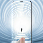 JOYROOM Anti-peep Silk Print Full Glue Tempered Glass Screen Protector for iPhone 13 Pro Max / 14 Plus