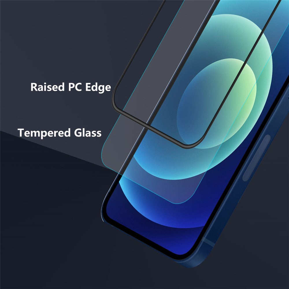 2 stk./sæt HAT PRINCE 9H Anti-ridse Fuld dækning Fuld lim Klar Skærmbeskytter i Hærdet Glas til iPhone 13 / 13 Pro / 14
