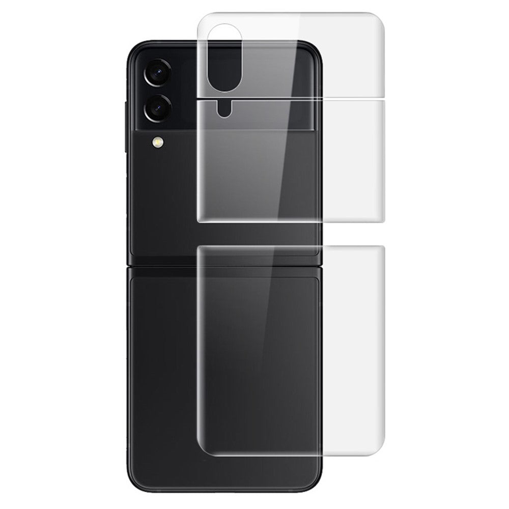 IMAK Hydrogel Protective Film III Full Coverage Soft TPU Screen Film + Back Protector Film for Samsung Galaxy Z Flip3 5G / Z Flip4 5G