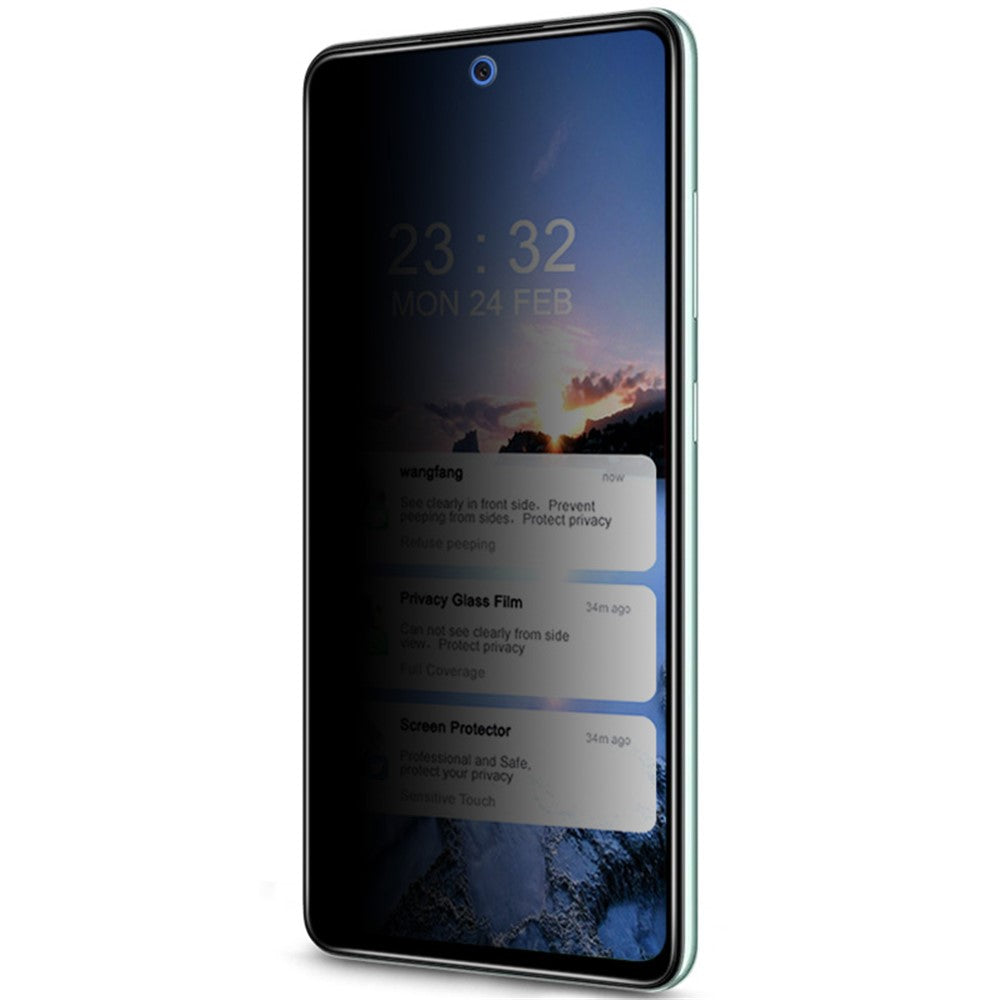 IMAK Anti-Peep Privacy Protection Tempered Glass Screen Protector for Samsung Galaxy A52s 5G / A52 4G / 5G