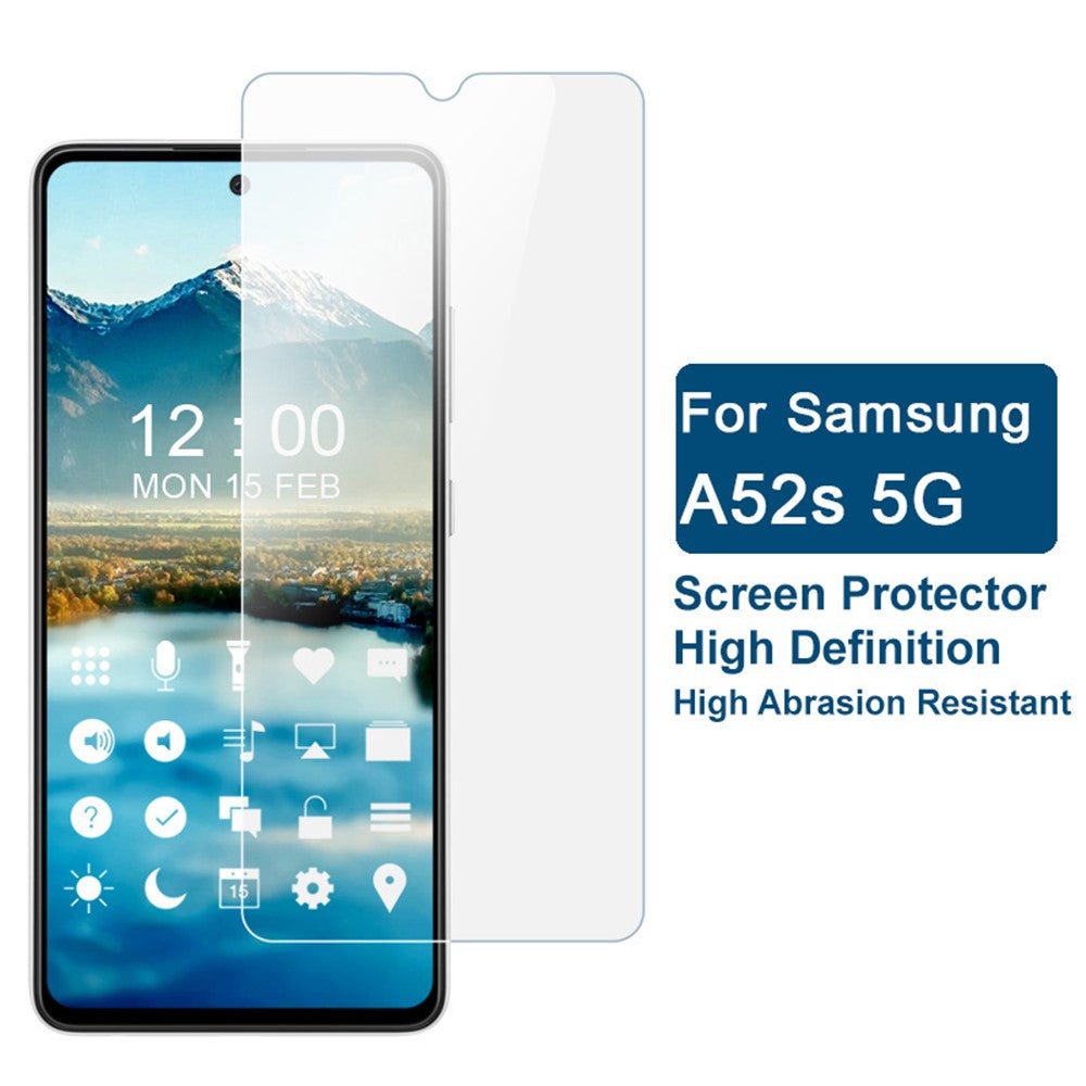 IMAK ARM Series Ultra Clear Explosion-proof Soft TPU Film Screen Protector (Not Complete Covering) for Samsung Galaxy A52s 5G / A52 4G / 5G