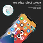 PINWUYO Full Coverage Full Glue 2.5D 9H Anti-Fingerprint Anti-explosion Tempered Glass Protector for iPhone 13 mini 5.4 inch
